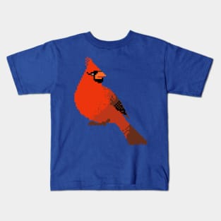 8-bit Cardinal Kids T-Shirt